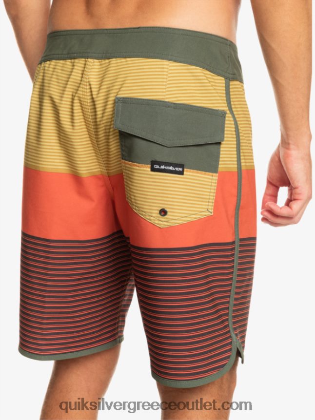 surfsilk tijuana 19 boardshort Quiksilver άνδρες 66LP84213 θυμάρι