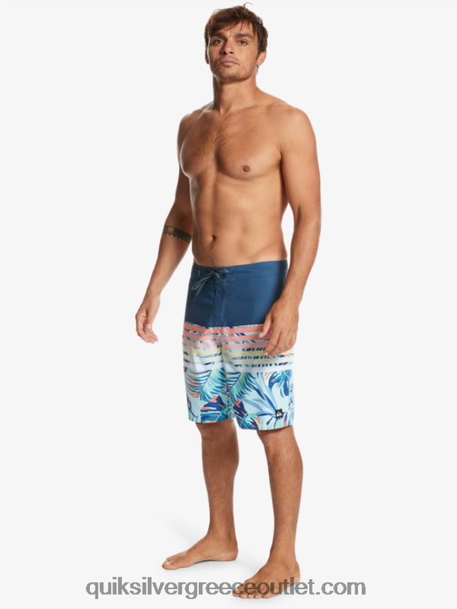 καθημερινό swell όραμα 20 beachshorts Quiksilver άνδρες 66LP841616 διακριτικά μπλε
