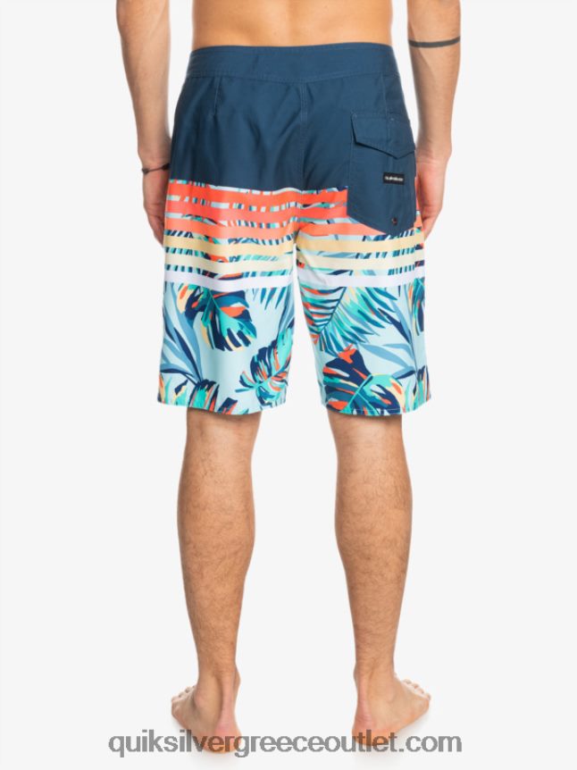 καθημερινό swell όραμα 20 beachshorts Quiksilver άνδρες 66LP841616 διακριτικά μπλε