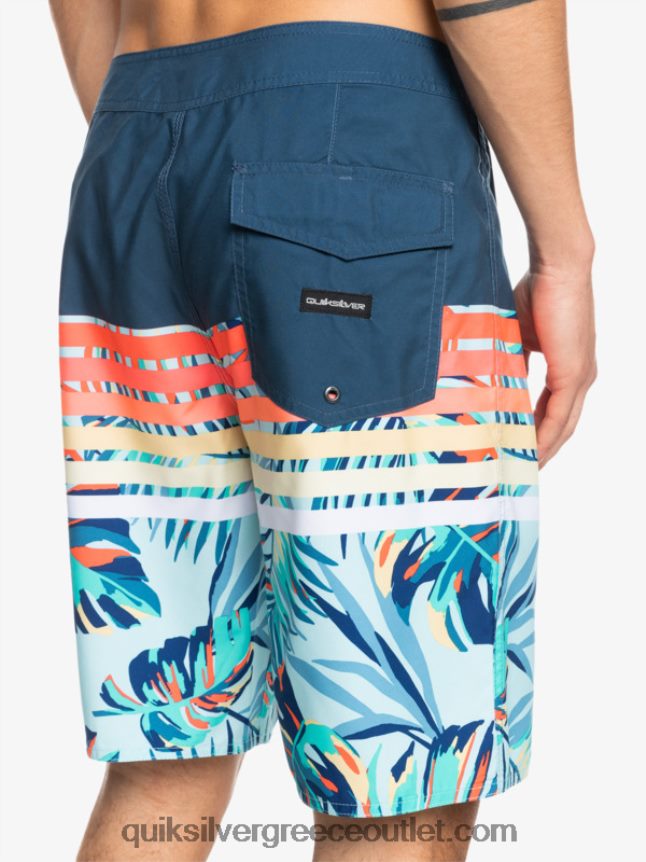 καθημερινό swell όραμα 20 beachshorts Quiksilver άνδρες 66LP841616 διακριτικά μπλε