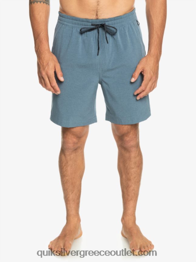 taxer heather 18 αμφίβια boardshort Quiksilver άνδρες 66LP84302 θάλασσα του Βέρινγκ