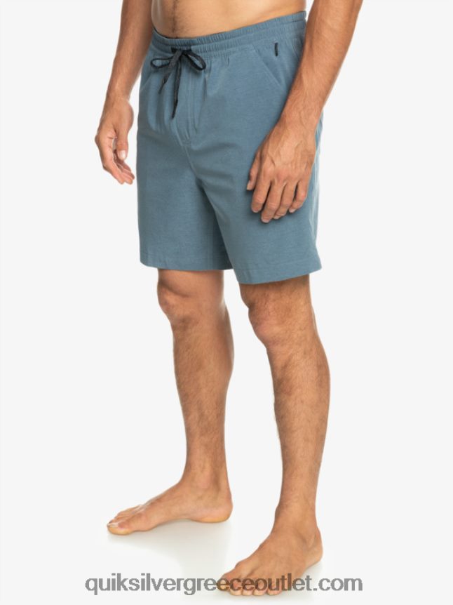 taxer heather 18 αμφίβια boardshort Quiksilver άνδρες 66LP84302 θάλασσα του Βέρινγκ