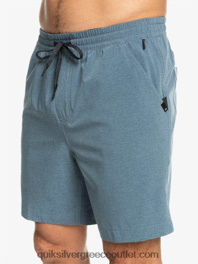 taxer heather 18 αμφίβια boardshort Quiksilver άνδρες 66LP84302 θάλασσα του Βέρινγκ
