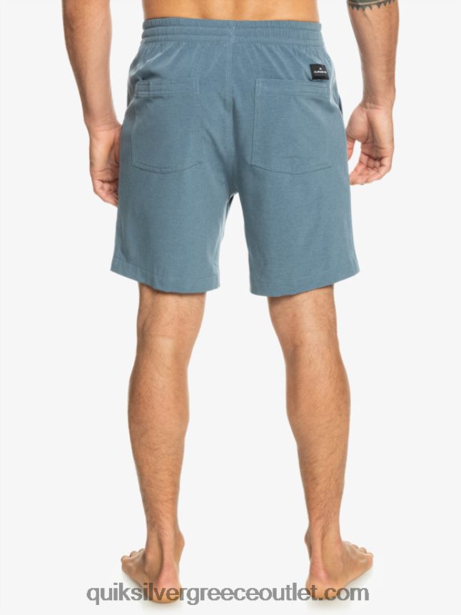 taxer heather 18 αμφίβια boardshort Quiksilver άνδρες 66LP84302 θάλασσα του Βέρινγκ