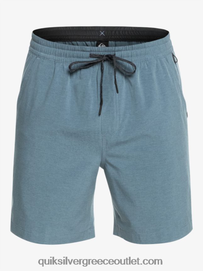 taxer heather 18 αμφίβια boardshort Quiksilver άνδρες 66LP84302 θάλασσα του Βέρινγκ