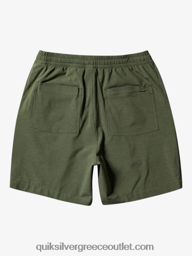 taxer heather 18 αμφίβια boardshort Quiksilver άνδρες 66LP84303 τετράφυλλο τριφύλλι
