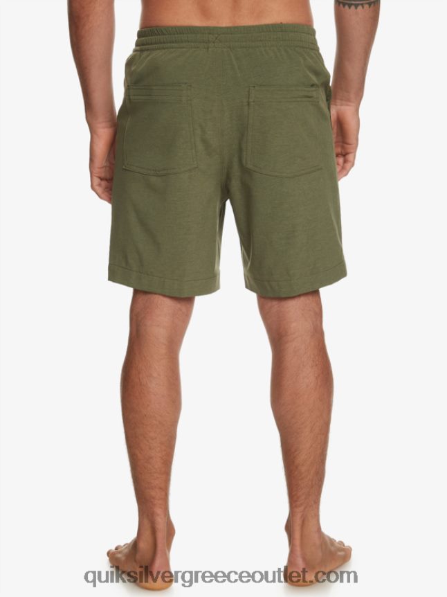 taxer heather 18 αμφίβια boardshort Quiksilver άνδρες 66LP84303 τετράφυλλο τριφύλλι