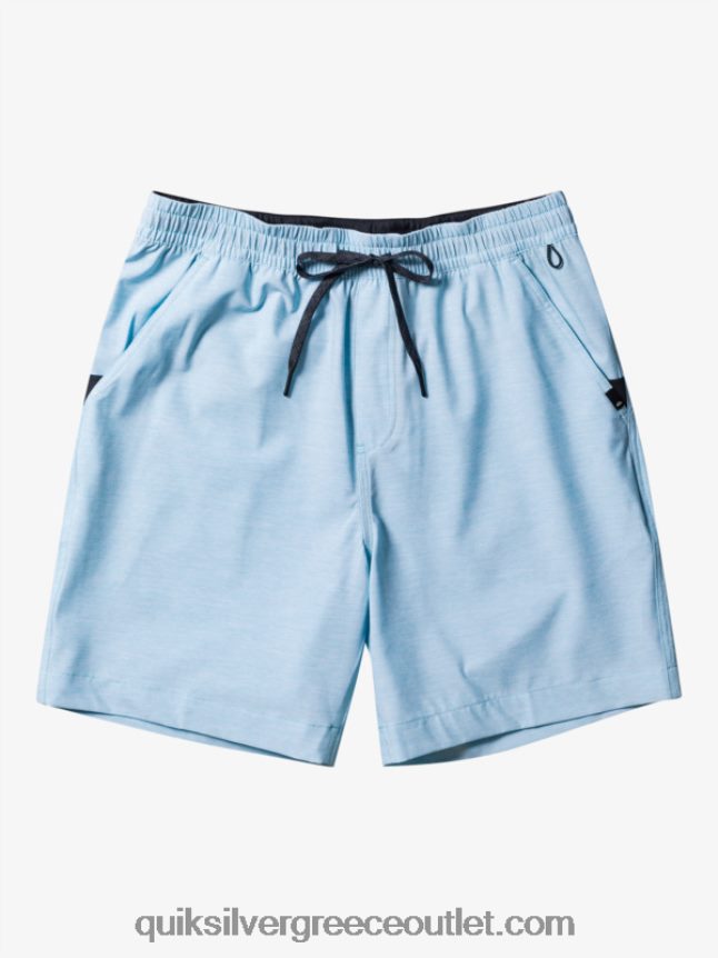 taxer heather 18 αμφίβια boardshort Quiksilver άνδρες 66LP84304 μπλε του ουρανού ρείκι