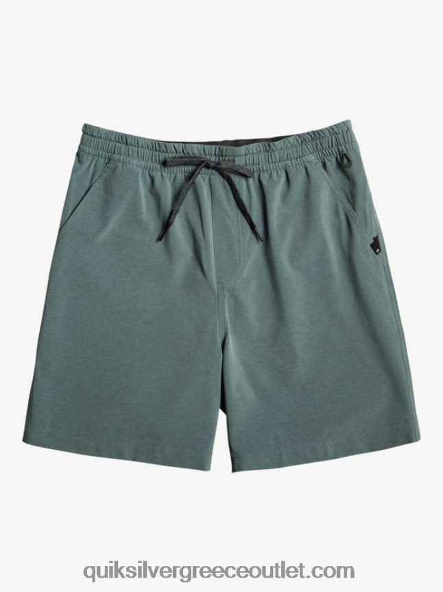 taxer heather 18 αμφίβια boardshort Quiksilver άνδρες 66LP84305 σκούρο σχιστόλιθο