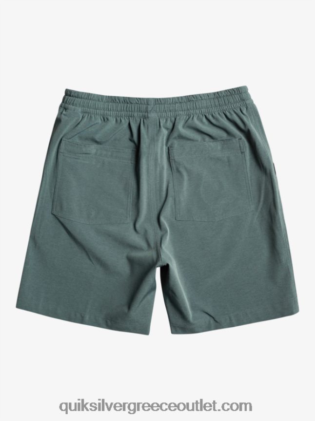 taxer heather 18 αμφίβια boardshort Quiksilver άνδρες 66LP84305 σκούρο σχιστόλιθο
