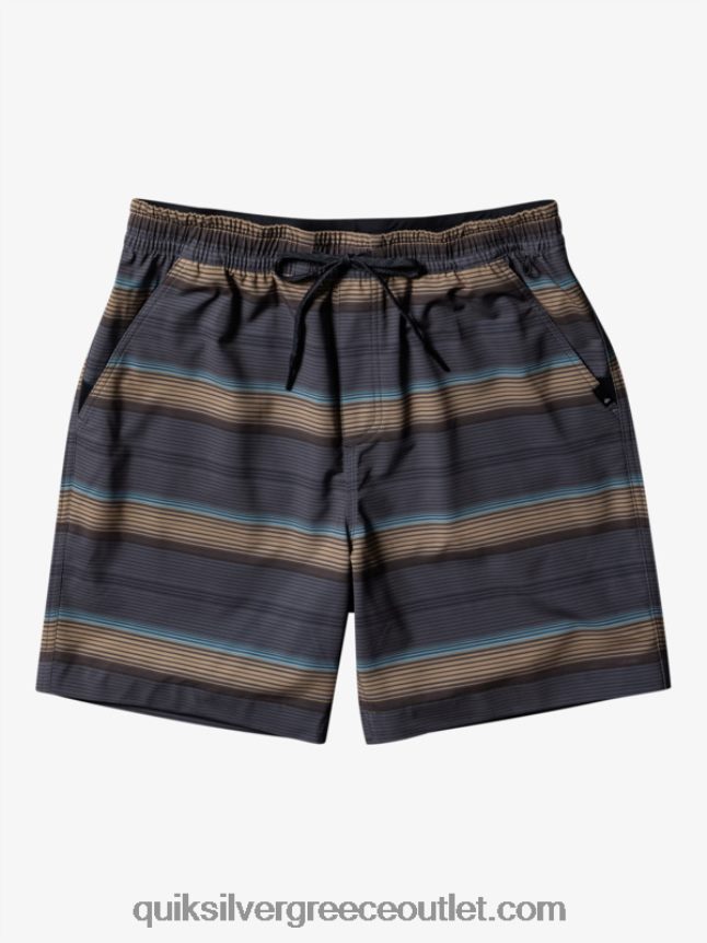 taxer print 18 αμφίβια boardshort Quiksilver άνδρες 66LP84100 πλαζ