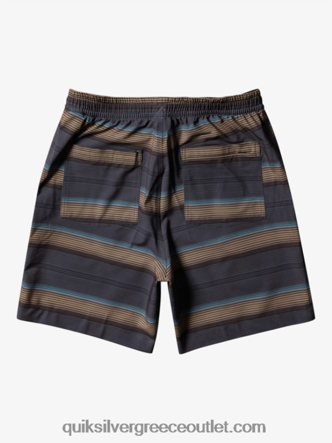 taxer print 18 αμφίβια boardshort Quiksilver άνδρες 66LP84100 πλαζ