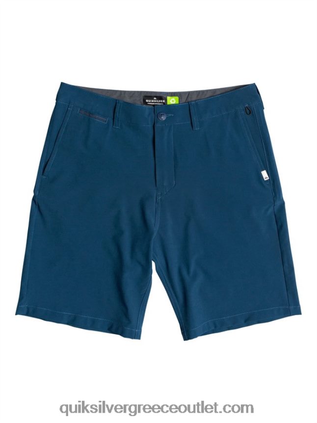 union amphibian 20 υβριδικά σορτς Quiksilver άνδρες 66LP841320 μπλε μαγιόλικα