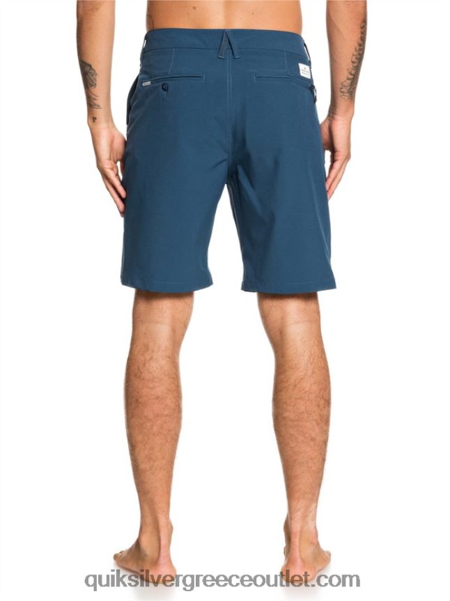 union amphibian 20 υβριδικά σορτς Quiksilver άνδρες 66LP841320 μπλε μαγιόλικα
