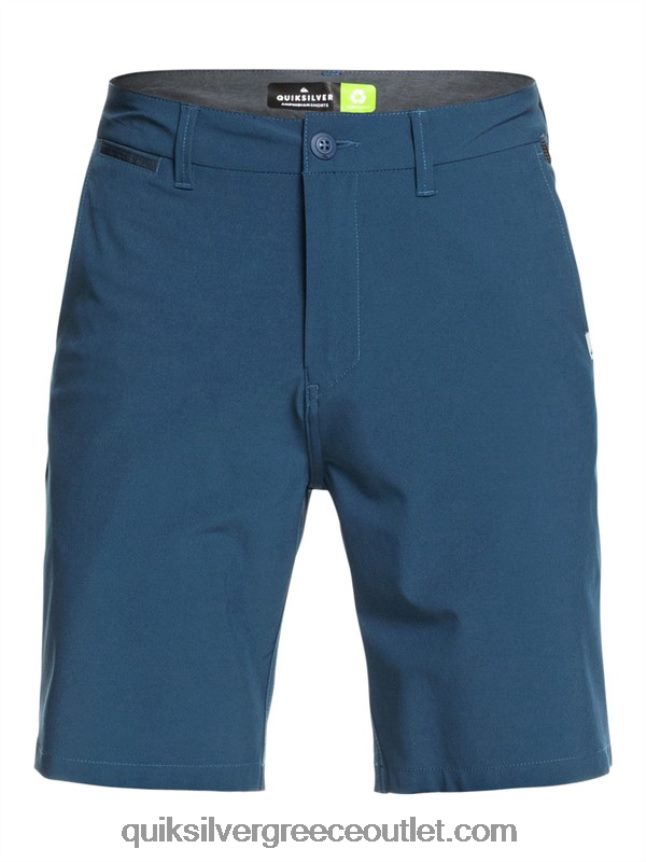 union amphibian 20 υβριδικά σορτς Quiksilver άνδρες 66LP841320 μπλε μαγιόλικα
