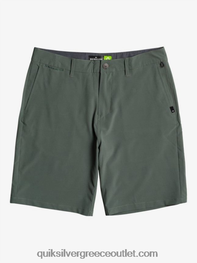 union amphibian 20 υβριδικά σορτς Quiksilver άνδρες 66LP841321 θυμάρι