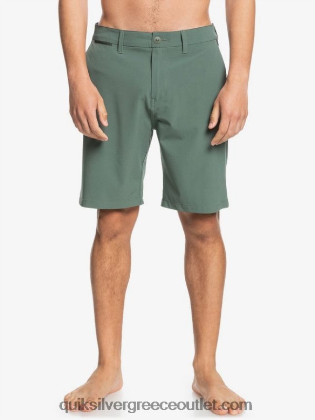 union amphibian 20 υβριδικά σορτς Quiksilver άνδρες 66LP841321 θυμάρι