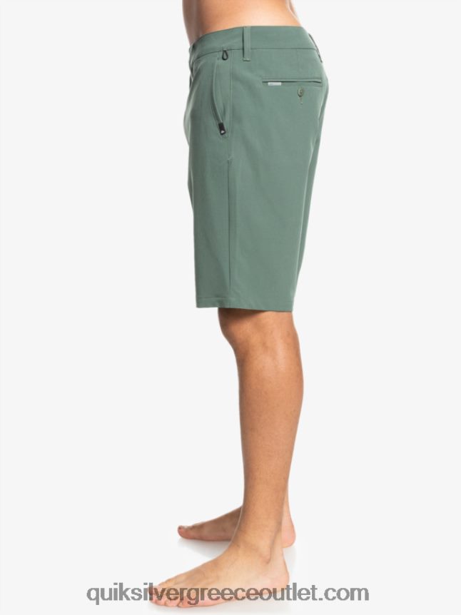 union amphibian 20 υβριδικά σορτς Quiksilver άνδρες 66LP841321 θυμάρι