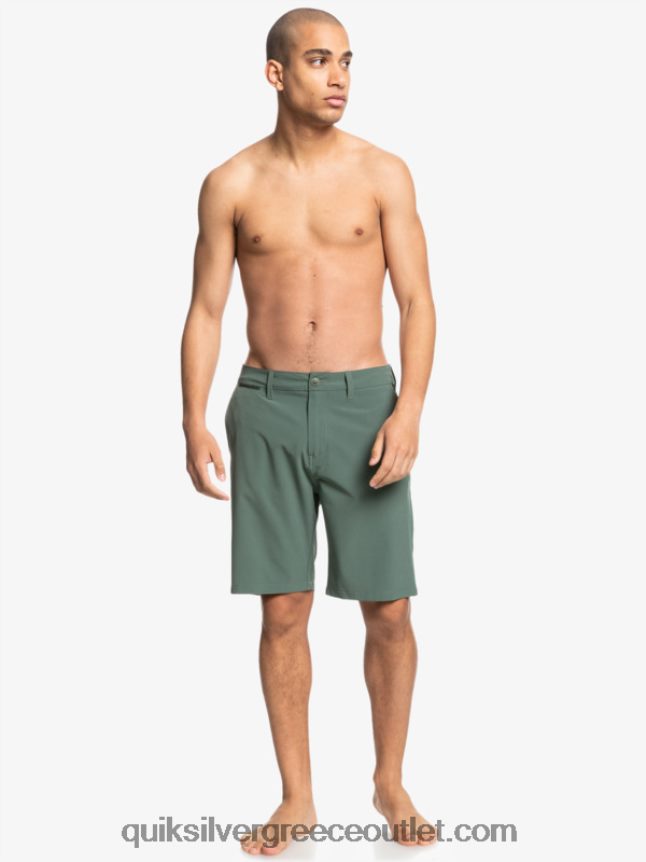 union amphibian 20 υβριδικά σορτς Quiksilver άνδρες 66LP841321 θυμάρι