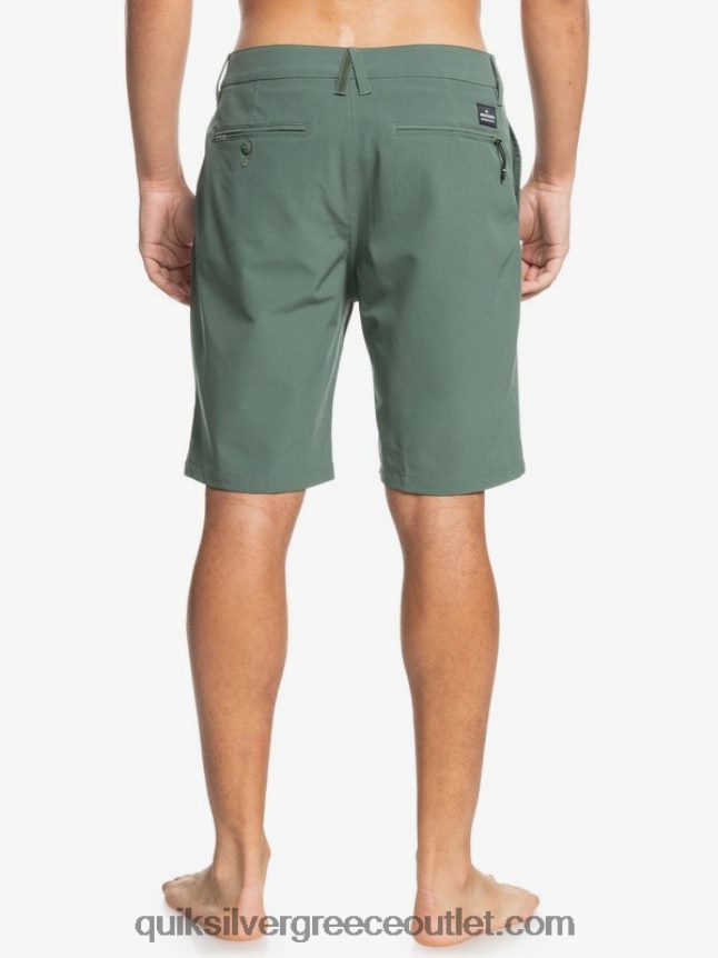 union amphibian 20 υβριδικά σορτς Quiksilver άνδρες 66LP841321 θυμάρι