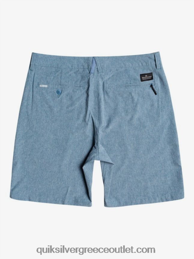 union heather amphibian 20 υβριδικό σορτς Quiksilver άνδρες 66LP841586 καπετάνιοι μπλε
