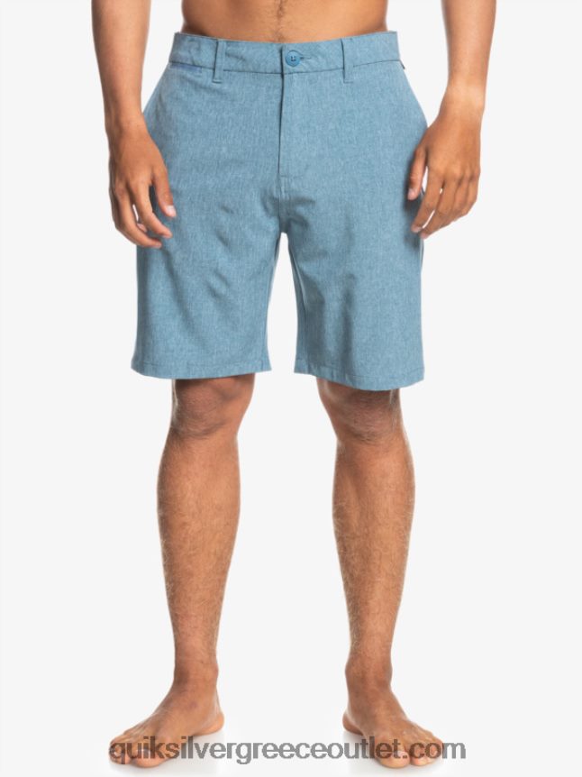 union heather amphibian 20 υβριδικό σορτς Quiksilver άνδρες 66LP841586 καπετάνιοι μπλε