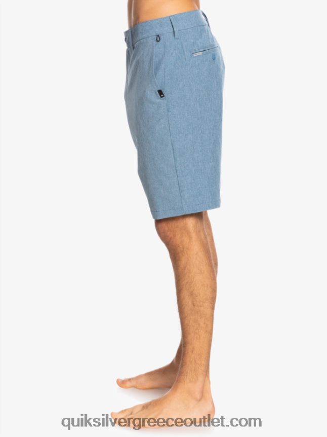 union heather amphibian 20 υβριδικό σορτς Quiksilver άνδρες 66LP841586 καπετάνιοι μπλε