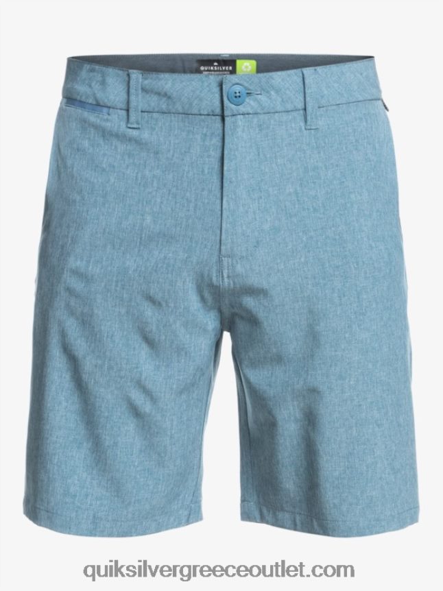 union heather amphibian 20 υβριδικό σορτς Quiksilver άνδρες 66LP841586 καπετάνιοι μπλε