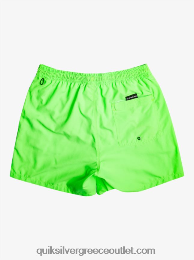καθημερινό vert 16 βολέ Quiksilver άνδρες 66LP84696 πράσινο γκέκο