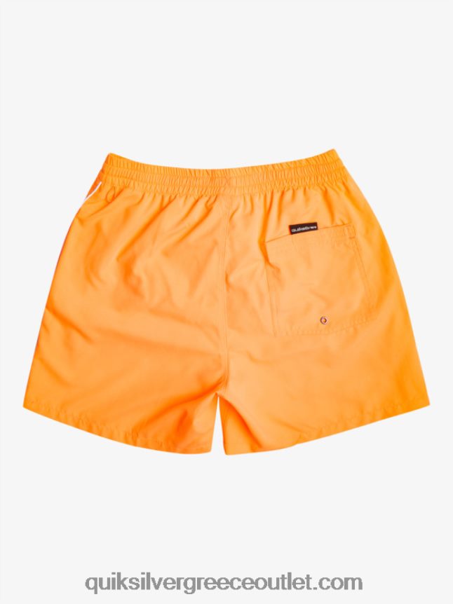 καθημερινό vert 16 βολέ Quiksilver άνδρες 66LP84697 πορτοκαλί ποπ