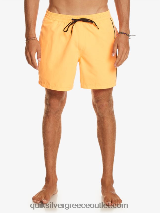 καθημερινό vert 16 βολέ Quiksilver άνδρες 66LP84697 πορτοκαλί ποπ