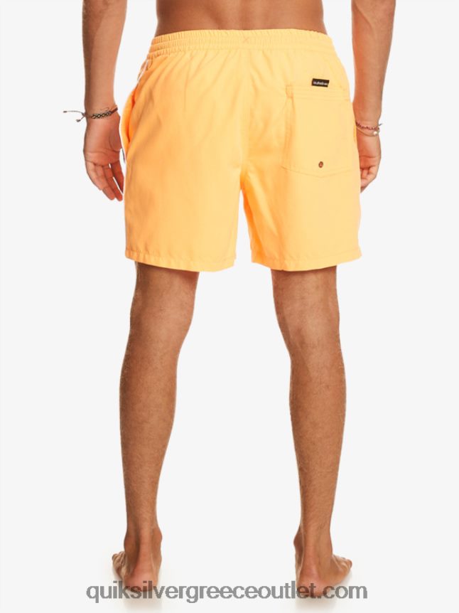 καθημερινό vert 16 βολέ Quiksilver άνδρες 66LP84697 πορτοκαλί ποπ