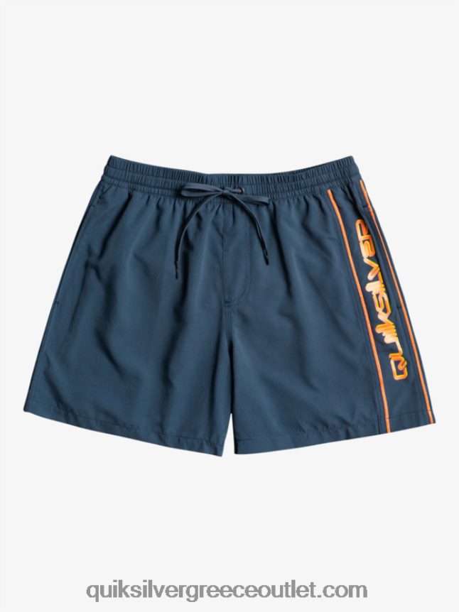 καθημερινό vert 16 βολέ Quiksilver άνδρες 66LP84699 μεσάνυχτα ναυτικό