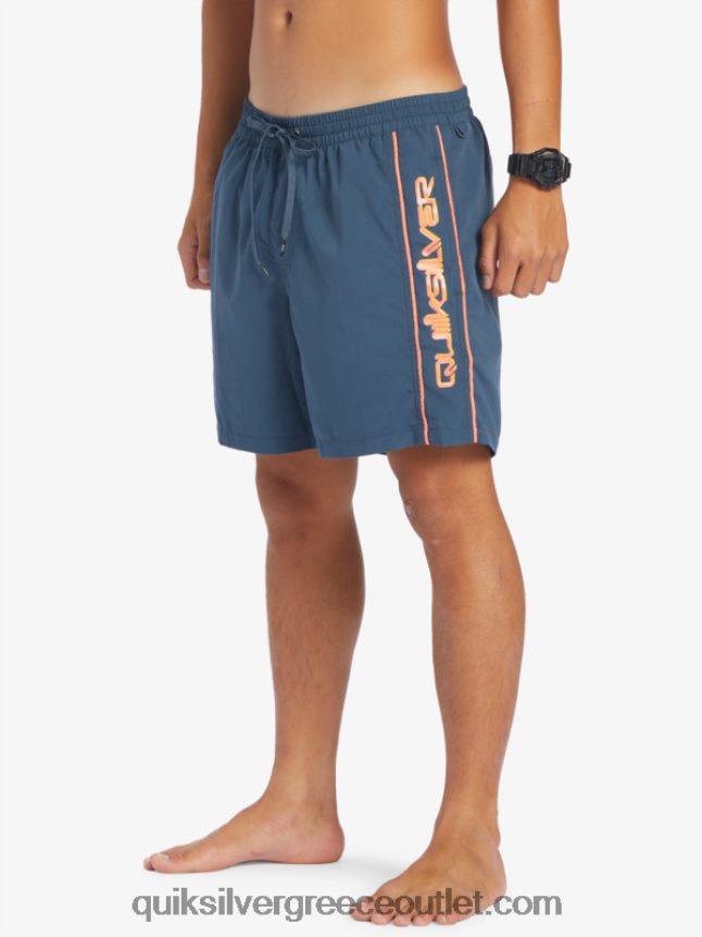 καθημερινό vert 16 βολέ Quiksilver άνδρες 66LP84699 μεσάνυχτα ναυτικό