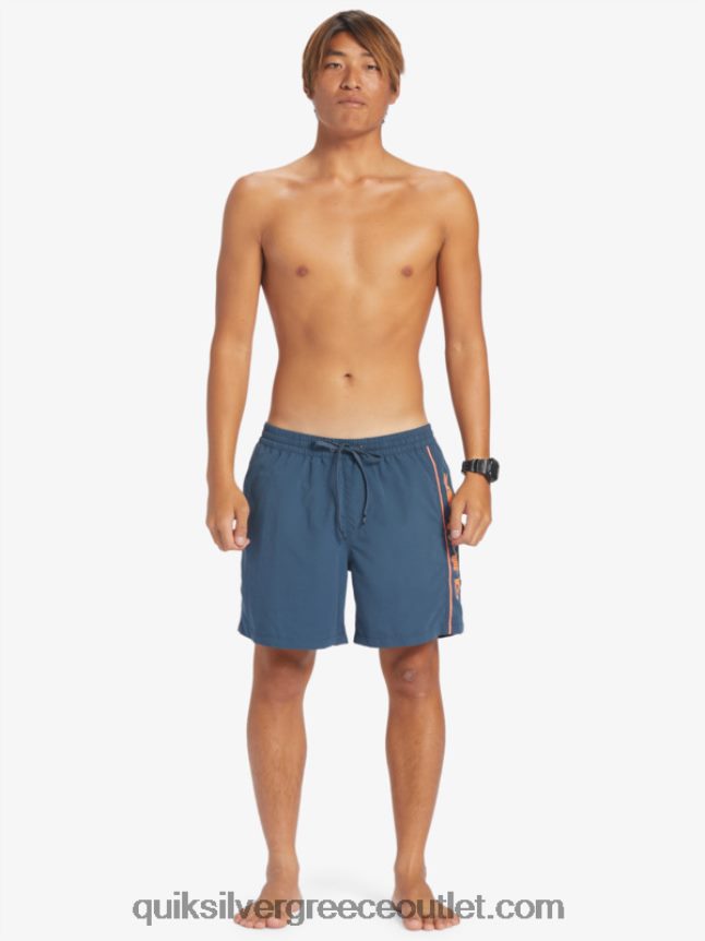 καθημερινό vert 16 βολέ Quiksilver άνδρες 66LP84699 μεσάνυχτα ναυτικό