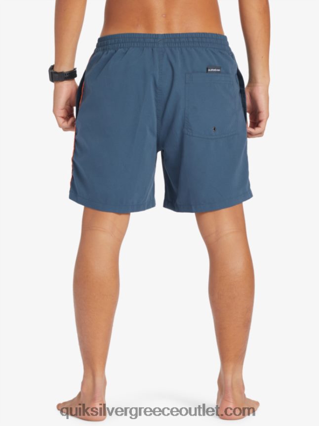 καθημερινό vert 16 βολέ Quiksilver άνδρες 66LP84699 μεσάνυχτα ναυτικό