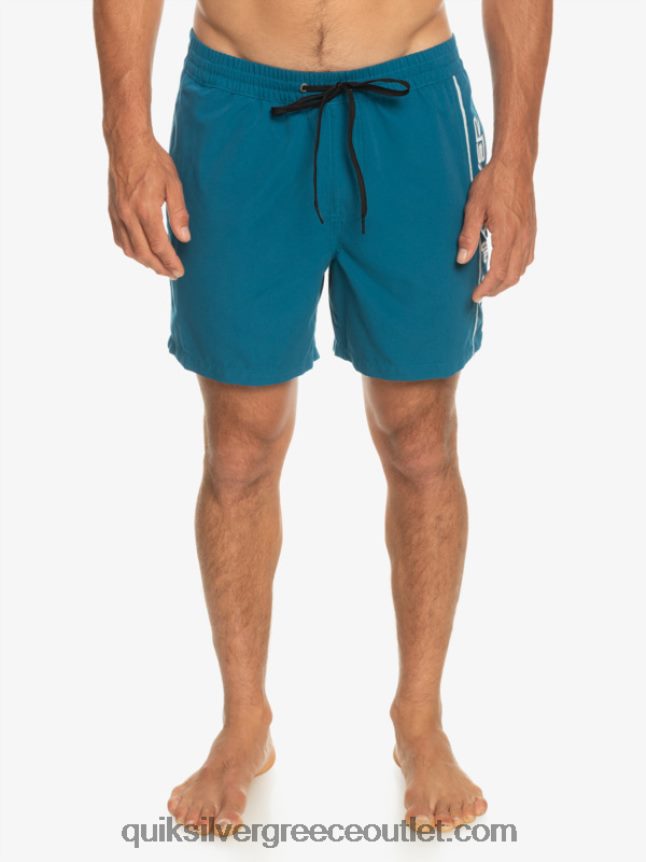καθημερινό vert 16 βολέ Quiksilver άνδρες 66LP84701 μαροκινό μπλε