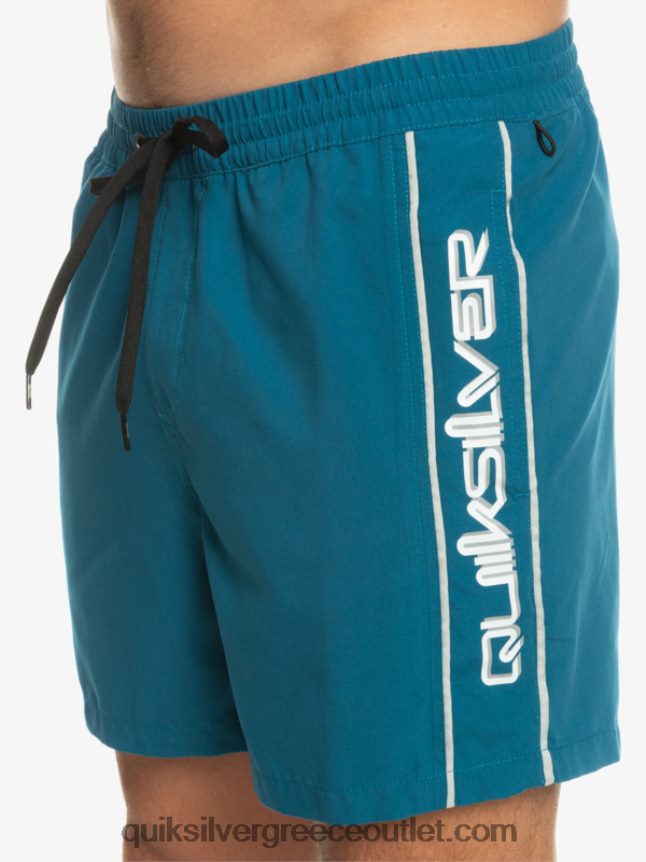 καθημερινό vert 16 βολέ Quiksilver άνδρες 66LP84701 μαροκινό μπλε