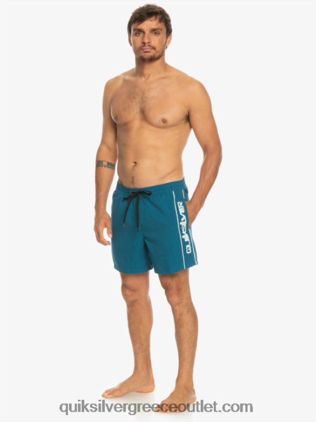 καθημερινό vert 16 βολέ Quiksilver άνδρες 66LP84701 μαροκινό μπλε