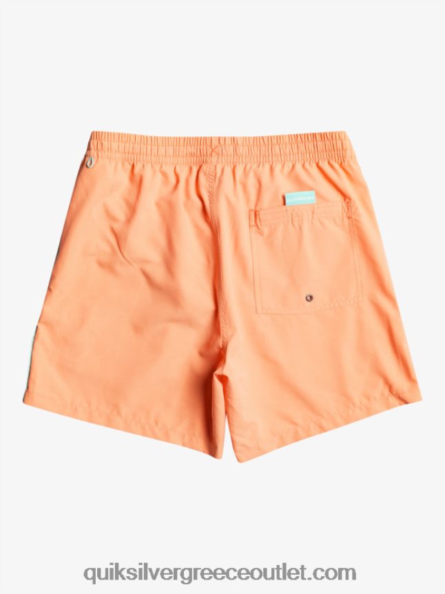 καθημερινό vert 16 βολέ Quiksilver άνδρες 66LP84703 φρέσκος σολομός