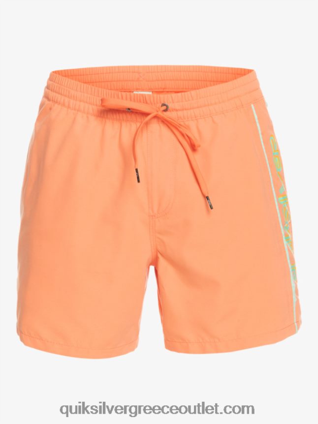 καθημερινό vert 16 βολέ Quiksilver άνδρες 66LP84703 φρέσκος σολομός