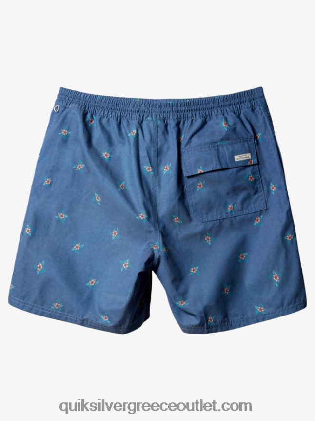 waterman μικρά πετάλια 17 βολέ Quiksilver άνδρες 66LP84395 σημαία μπλε μικρά πετάλια v