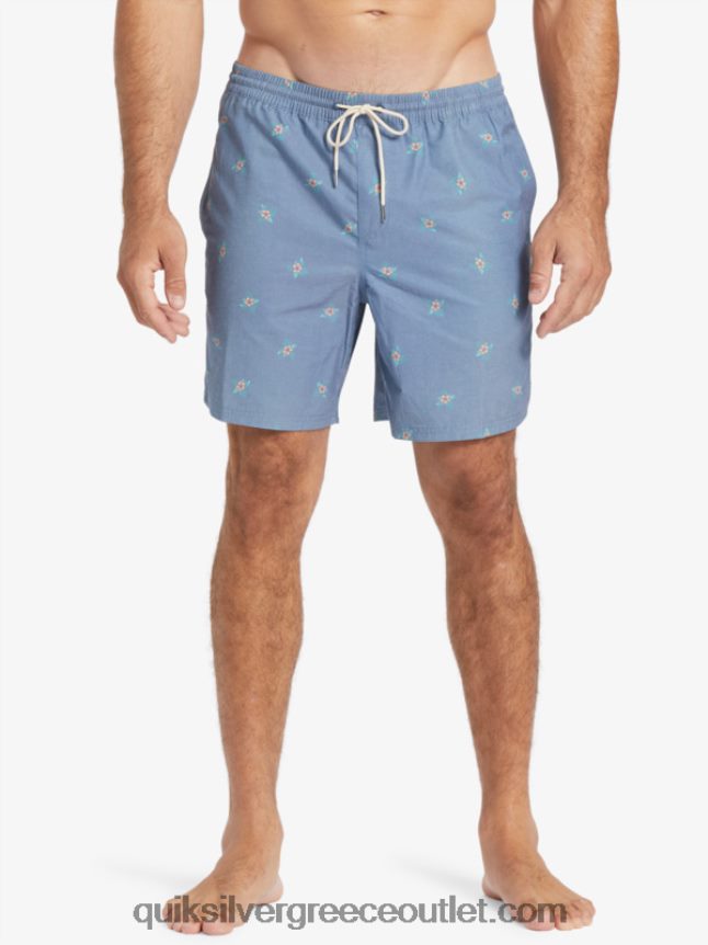 waterman μικρά πετάλια 17 βολέ Quiksilver άνδρες 66LP84395 σημαία μπλε μικρά πετάλια v