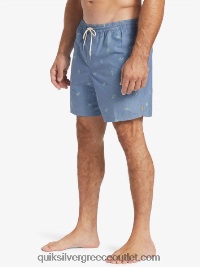waterman μικρά πετάλια 17 βολέ Quiksilver άνδρες 66LP84395 σημαία μπλε μικρά πετάλια v