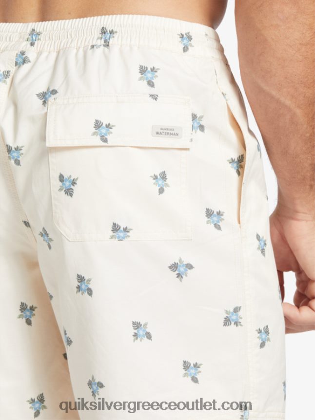 waterman μικρά πετάλια 17 βολέ Quiksilver άνδρες 66LP84397 αντίκα λευκά μικρά πετάλια v