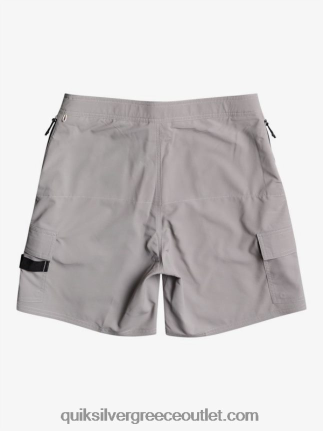 waterman αζιμούθιο αμφίβιο 18 σορτς Quiksilver άνδρες 66LP84789 καμπαναριό γκρι