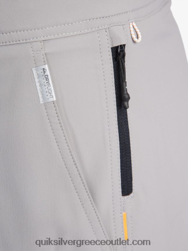 waterman αζιμούθιο αμφίβιο 18 σορτς Quiksilver άνδρες 66LP84789 καμπαναριό γκρι