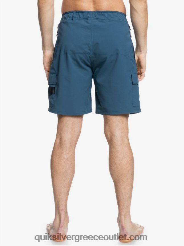 waterman αζιμούθιο αμφίβιο 18 σορτς Quiksilver άνδρες 66LP84790 μεσάνυχτα ναυτικό