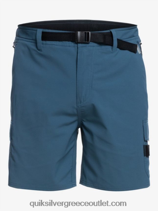 waterman αζιμούθιο αμφίβιο 18 σορτς Quiksilver άνδρες 66LP84790 μεσάνυχτα ναυτικό