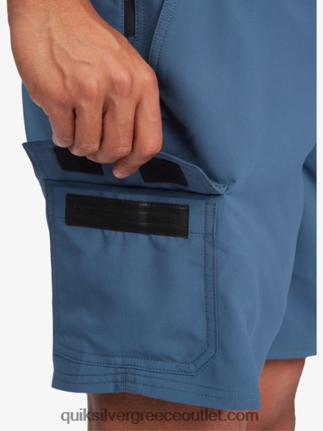 waterman αζιμούθιο αμφίβιο 18 σορτς Quiksilver άνδρες 66LP84790 μεσάνυχτα ναυτικό